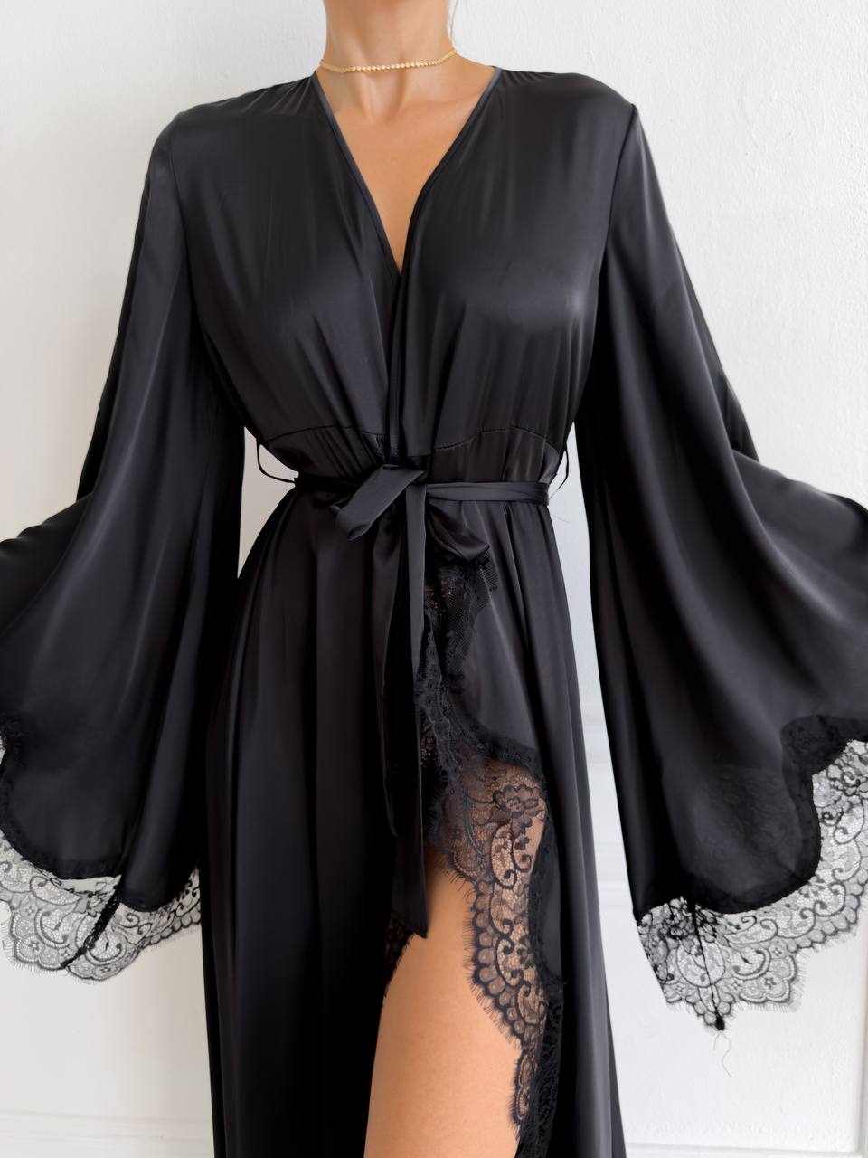 Mary Robe in Black