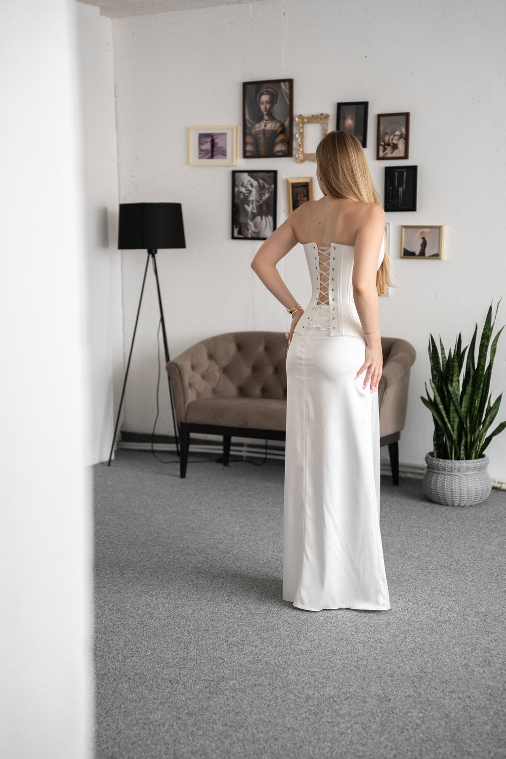 Liora Corset in White