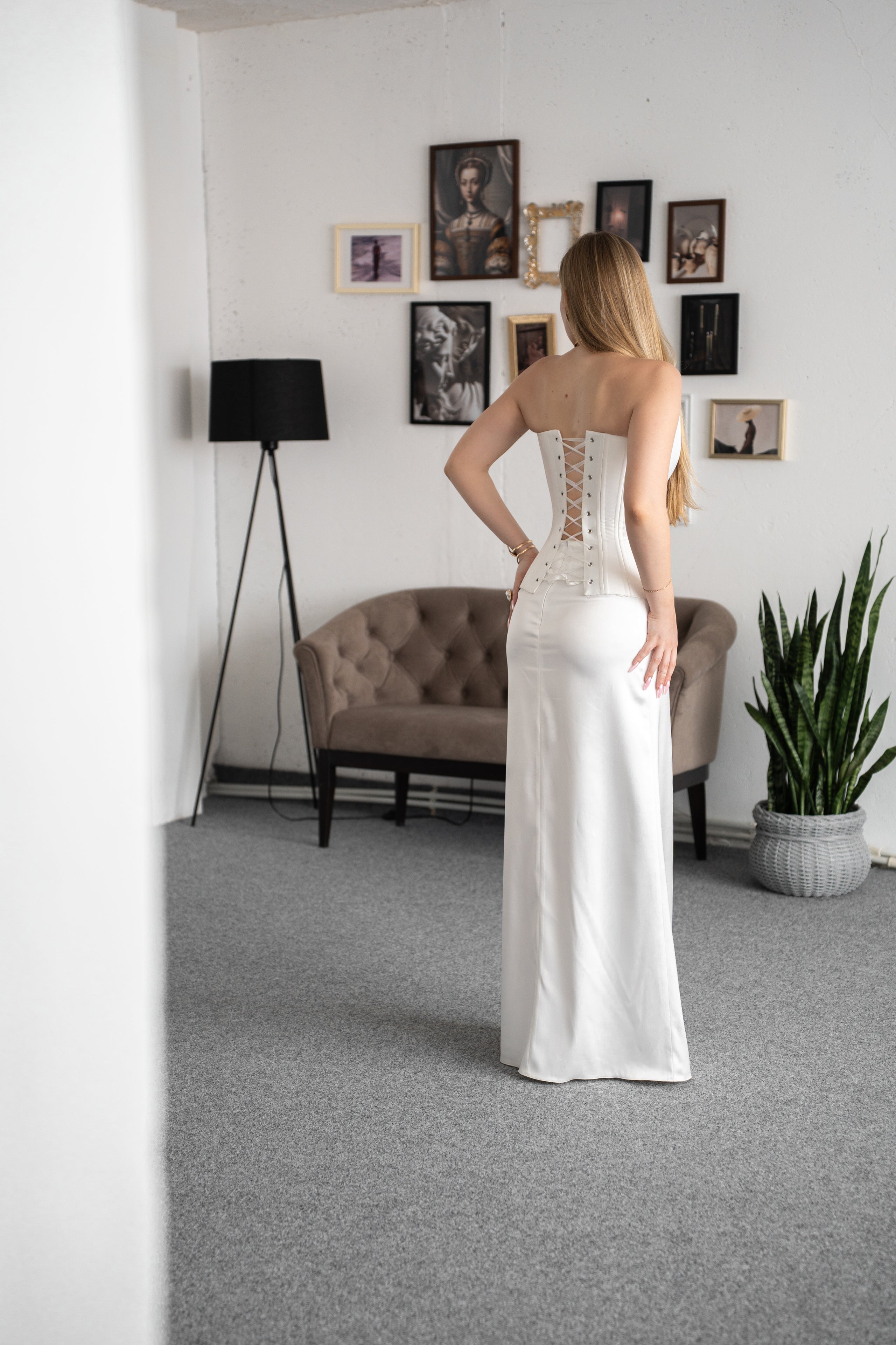 Liora Corset in White