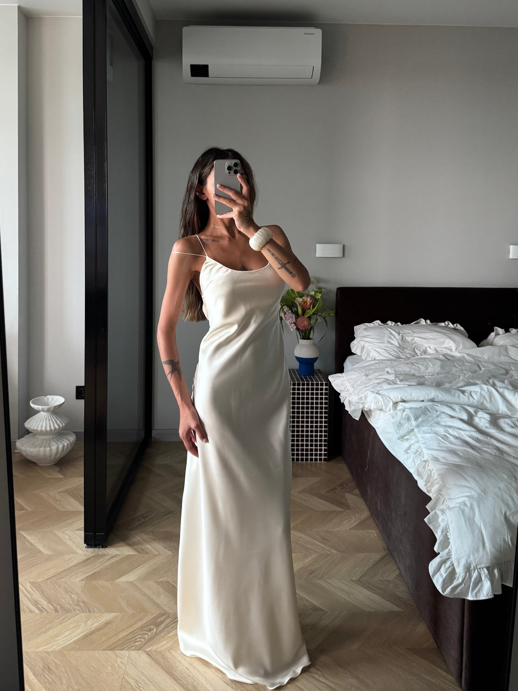 Lilia dress in White