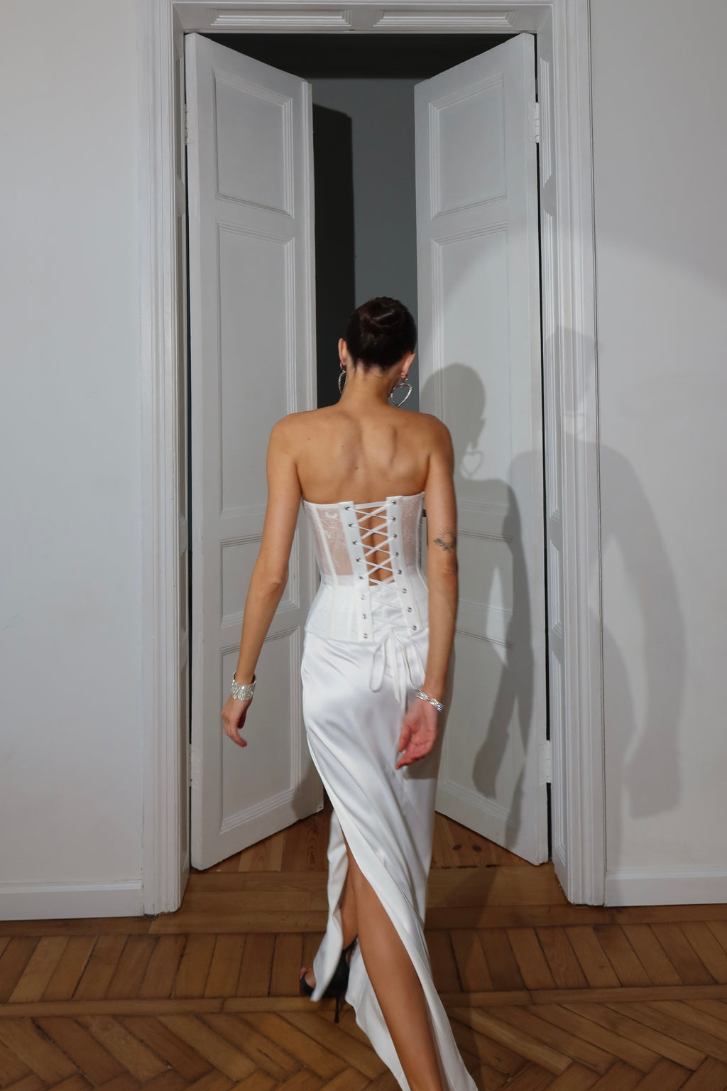 Slit Maxi Skirt