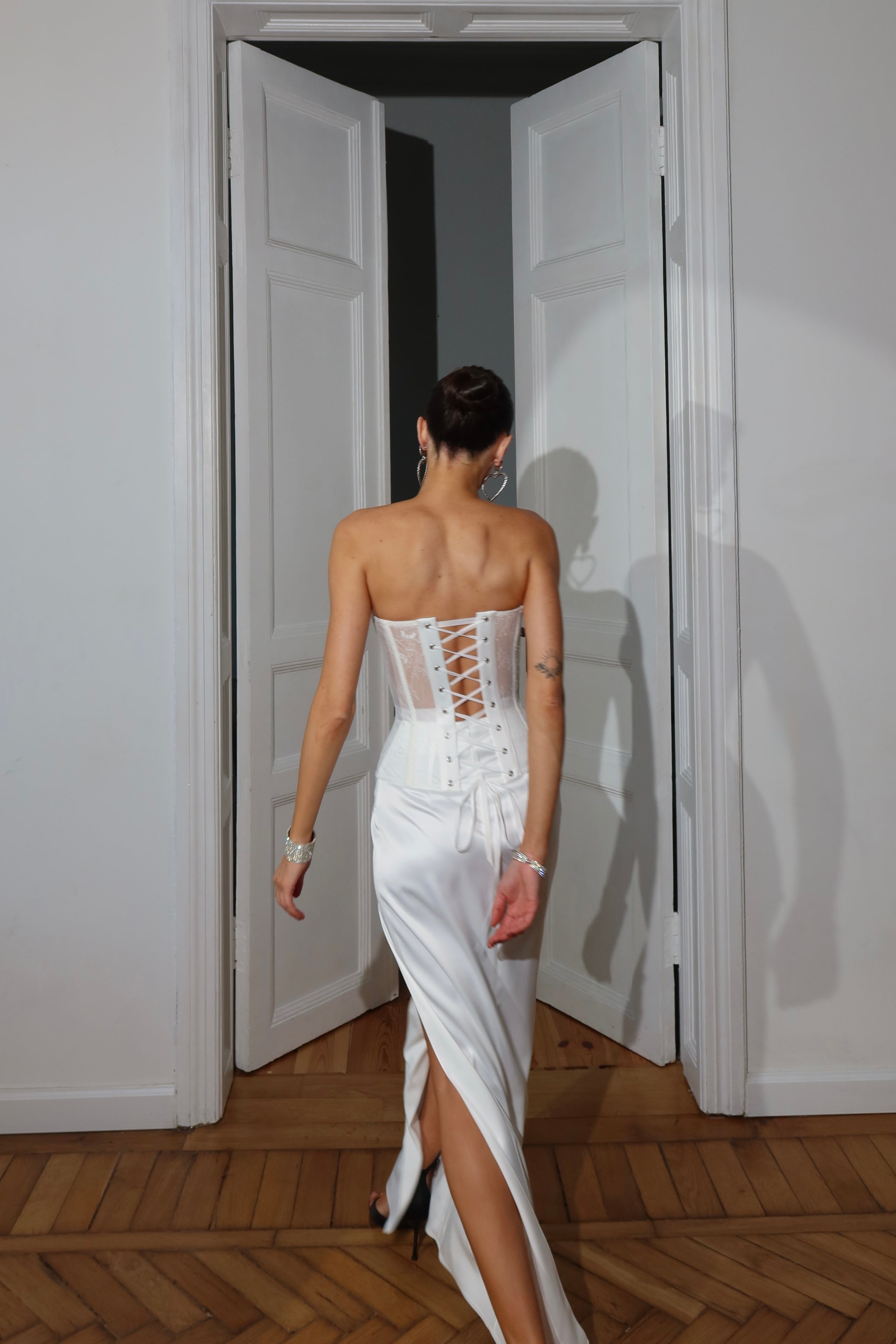 Slit Maxi Skirt