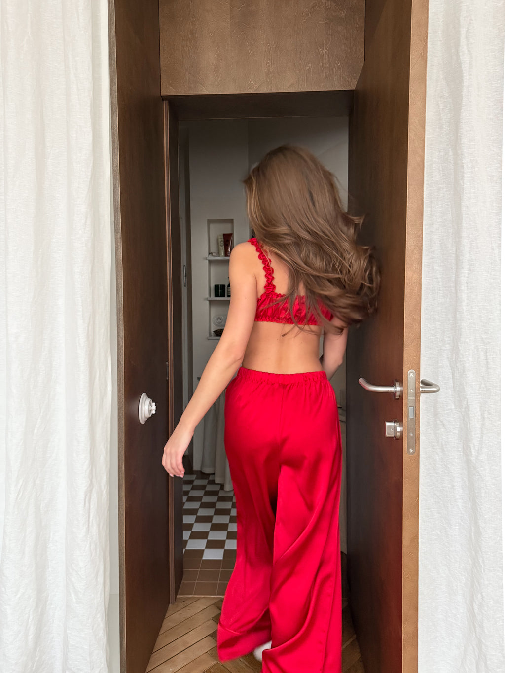 Silky in Red