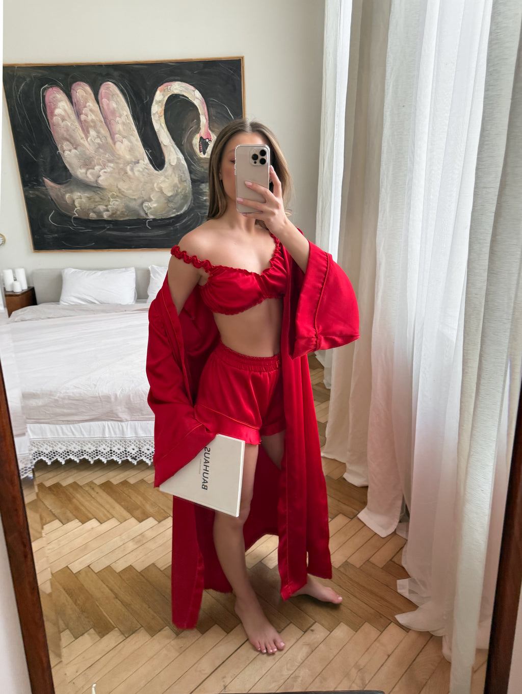 Silky in Red