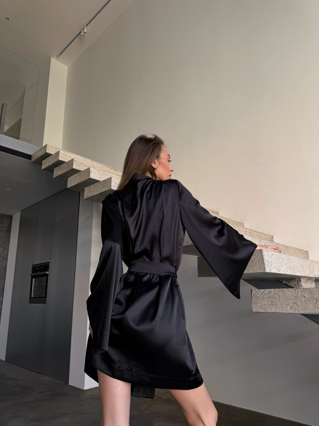 Kimono Odri in Black